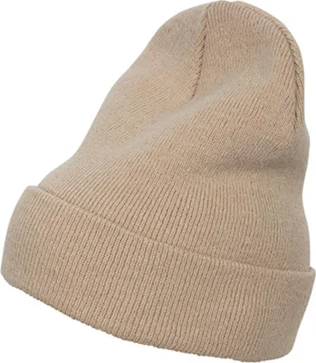 Produktbild von Heavyweight Long Beanie Wintermütze - Farbe: Beige - Größe: One Size