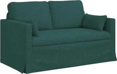 Immagine prodotto di Divano vidaXL verde scuro 139 x 78 x 80 cm in tessuto