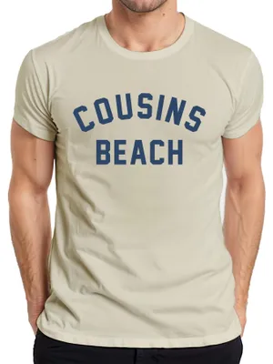 Productafbeelding van Cousins Beach - The Summer I Got Pretty, heren T-shirt, naturel, maat XL