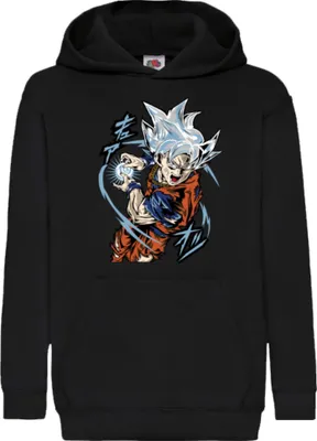 Immagine prodotto di Felpe con cappuccio per bambini Dragon Anime Manga Ball Z Goku 40, 5-6 Jahr - 116 / Noir