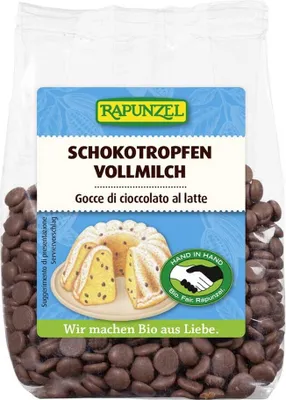 Produktbild von Schokotropfen Vollmilch 100g