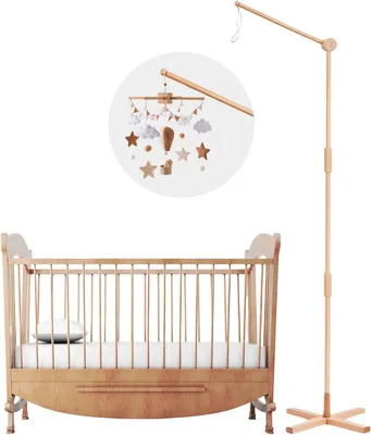 Produktbild von Baby Mobile Halter aus Holz, für Kinderzimmer, 0 bis 12 Monate