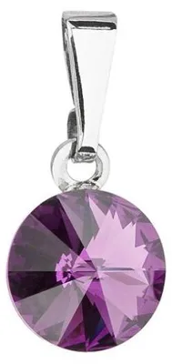 Immagine prodotto di Ciondolo alla moda con cristallo Swarovski 54018.3 Ametista