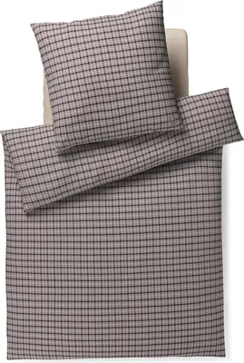 Produktbild von JOOP! Soft-Flanell Kissenbezug einzeln Soft Mesh Farbe Stone Größe 80x80
