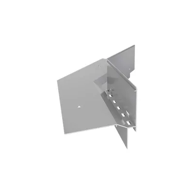 Immagine prodotto di Profilo di gronda in alluminio Renoplast W60 pavimento di ventilazione, angolo interno 135°, grigio