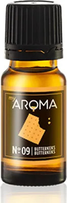 Produktbild von myAROMA Flavour Drops – Butterkeks 10ml, Zuckerfrei & Kalorienfrei, Vegan, Natürliches Aroma ohne Künstliche Farbstoffe, Nr. 09
