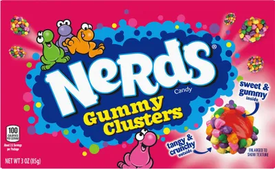 Produktbild von Nerds Gummy Clusters (Einzelpackung mit 85g)