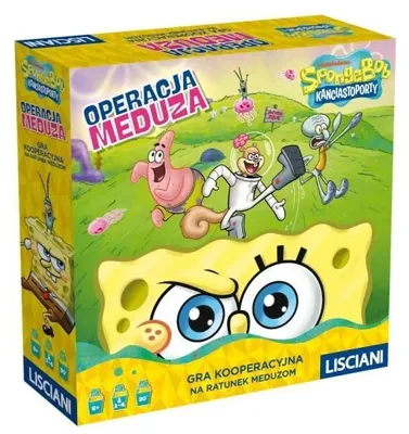 Obrázok produktu pre Spongebob: Kooperatívna hra na záchranu medúz – Lisciani
