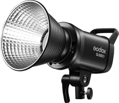 Zdjęcie produktu dla Godox SL60IID LED Video Light, 70 W, LED, Biały, 5400 K, 5800 K, Czarny