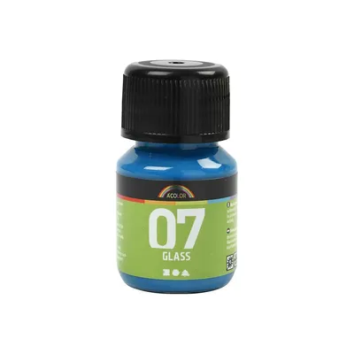 Produktbild von Permanente Glasfarbe – Türkis, 30 ml