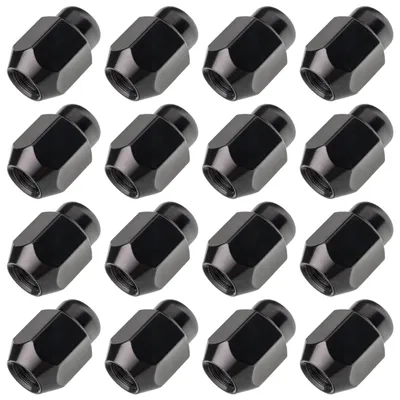 Immagine prodotto di 16x dado ruota Carbonado M12x1,5 cono 33 mm chiuso SW21 alluminio nero Kia