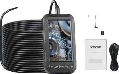 Immagine prodotto di Telecamera endoscopica, design a tre lenti, schermo IPS da 5", 15 m