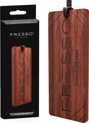 Obrázok produktu pre Fresso Signature Man - Drevený prívesok s vôňou