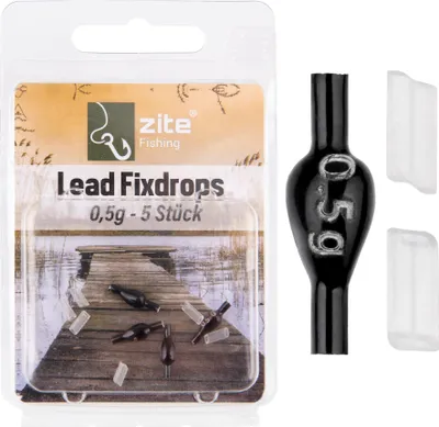 Produktbild von Zite Fishing Lead Fixdrops 5 x 0,5g