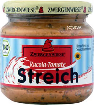 Produktbild von Zwergenwiese Rucola-Tomate Streich - 180g