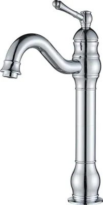 Produktbild von Famanu Waschbeckenarmatur Hoch Chrom 360° drehbar - Einhebelmischer