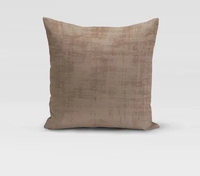 Produktbild von SCHÖNER LEBEN. Kissenhülle Velvet Marble Samt mit Struktur uni sand Größe 40x40cm (HxB) 40x40cm (HxB) Größe