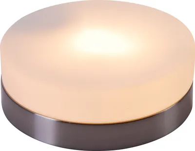 Produktbild von Globo Opal Deckenleuchte Nickel matt, 1xE27 ILLU; 48401