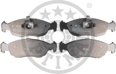 Produktbild von OPTIMAL Bremsbeläge Satz Vorne Bremsklötze passend für PEUGEOT 106 II Schrägheck (1A, 1C) BP-10198