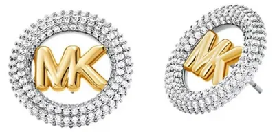 Produktbild von Glitzernde zweifarbige Ohrringe Premium MKJ8548931