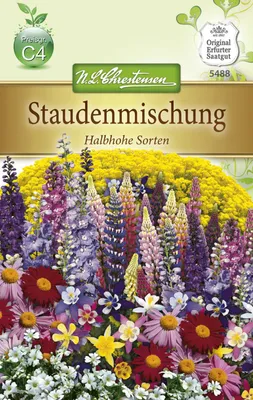 Produktbild von Staude Halbhohe Mischung | Blumensamenmischung von N.L. Chrestensen