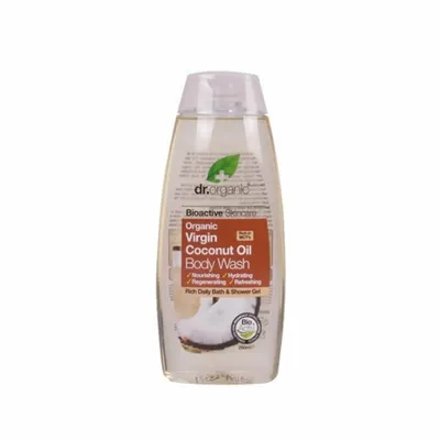 Produktbild von Dr Organic Virgin Coconut Oil Bath And Shower Gel 250ml