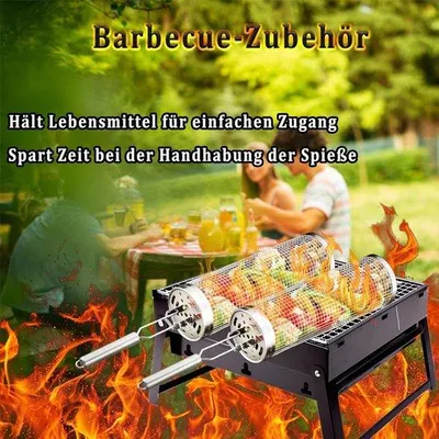 Produktbild von Grillkorb mit Vorken - 2 Stück