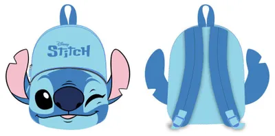 Immagine prodotto di Zaino in peluche 3D con Lilo e Stitch di Disney, borsa da 30 cm