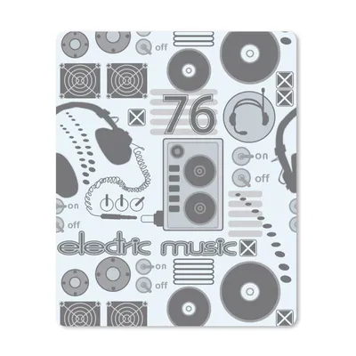 Produktbild von MuchoWow® Mauspad Mousepad DJ - Kopfhörer - Vintage - Design 30x40 cm - Mousepads - Maus Mat - Pad - Mausunterlage - Mausmatten