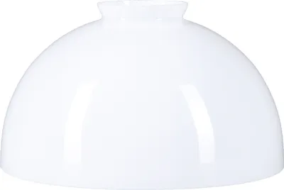 Produktbild von Lampenglas Ersatzglas Weiß Glasschirm Lampenschirm rund Ø 180mm