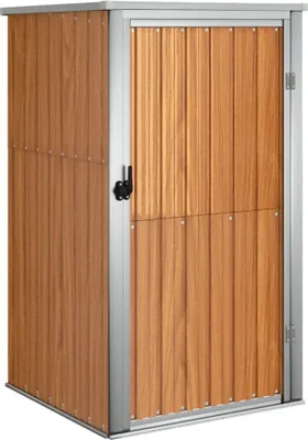 Immagine prodotto di vidaXL Casetta da giardino Marrone 88x89x161 cm Acciaio zincato