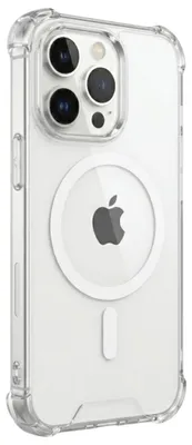 Produktbild von Avizar, MagSafe Hülle für iPhone 16 Pro Max Stoßfest Bumper mit verstärkten Ecken, Transparent