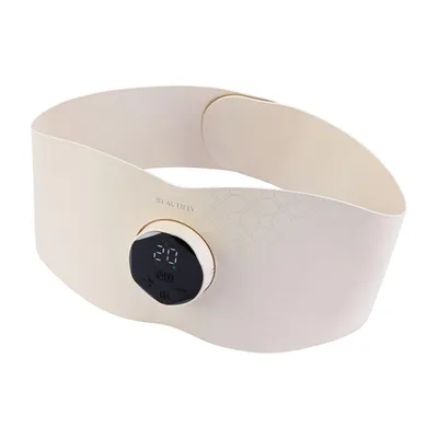 Immagine prodotto di Cintura EMS Addominale Wireless 3in1 con Calore 39/41/43°C, Luce Rossa 660 nm e NIR 850 nm, 7 Programmi, 20 Livelli, Elettrostimolatore Pancia – Beaut