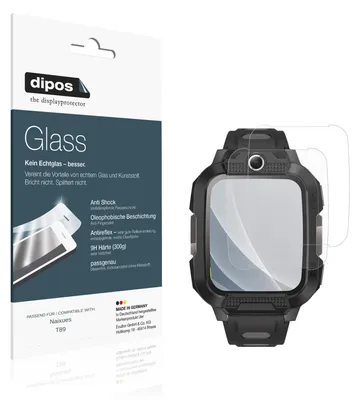 Image de 2x Protection écran pour Naixues T89 mat Verre souple Film Protecteur 9H dipos