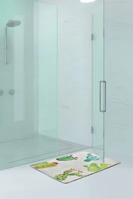 Immagine prodotto di Mijolnir, cactus CHL1236, colorato, tappetino da bagno, 700 gr/m², 100% micropoliammide