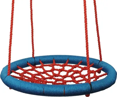 Produktbild von Schaukelkreis (Durchmesser 100cm) - rot-blau