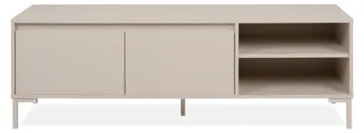 Immagine prodotto di Calicosy - Mobile TV con 2 ante, 2 nicchie, colore cashmere L150 cm - NERIO