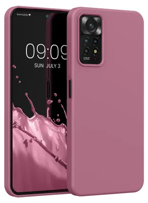 Produktbild von kwmobile Handyhülle für Xiaomi Redmi Note 11 Pro / Note 11 Pro (5G) / Note 12 Pro (4G) Hülle - Case Silikon - Kabelloses Laden - Schutzhülle Cover in
