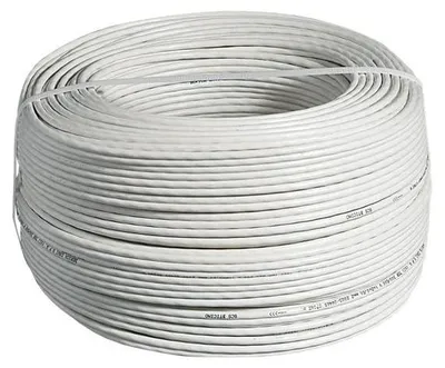 Produktbild von BTICINO SCS-Kabel 2-polig, 200m, 0,5mm², 2-Draht-Sprechanlagen, weiß, Bund mit 200m, 1 Stk.