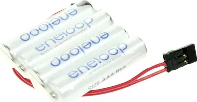 Zdjęcie produktu dla Panasonic Akkupack 4 Micro (AAA) Kabel, Stecker NiMH eneloop Reihe F1x4 4.8 V 750 mAh (124004)