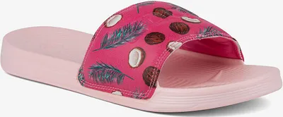 Produktbild von Coqui Damen Slides Sana Hausschuhe, ergonomisch geformt mit Massagetextur