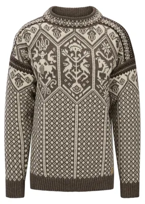 Productafbeelding van DALE OF NORWAY, 1994, Lillehammer, herenpullover, bruin, maat M