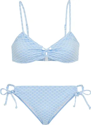 Produktbild von LSCN by Lascana Bustier-Bikini hellblau Größe 44 Cup C/D