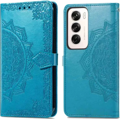 Produktbild von imoshion Mandala Klapphülle Oppo Reno 12 - Türkis