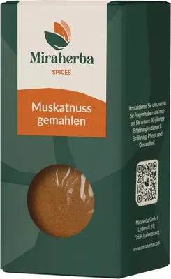 Produktbild von Miraherba - Muskatnuss gemahlen - 50g