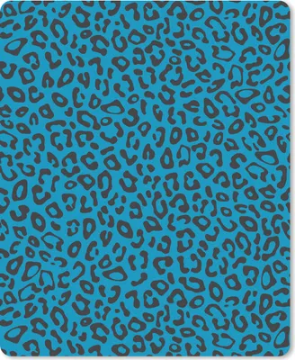 Produktbild von MuchoWow® Mauspad Mousepad Panther Druck - Blau - Design - Tiere 30x40 cm - Mousepads - Maus Mat - Pad - Mausunterlage - Mausmatten