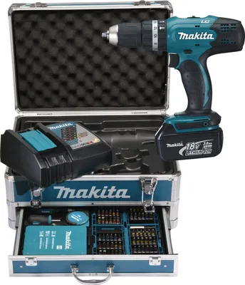 Produktbild von 18V Akku-Schlagbohrschrauber DHP453RFX2 inkl. Zube