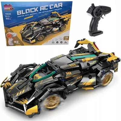 Obrázek produktu pro Stavebnice RC sportovní auto na dálkové ovládání, 402 dílků, dárek