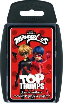 Image de TOP TRUMPS - Miraculous - Jeu de cartes - Version française