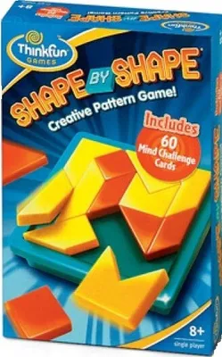 Produktbild von Thinkfun Shape by Shape Puzzle, Logikspiel für 1 Spieler ab 8 Jahren, Deutsch